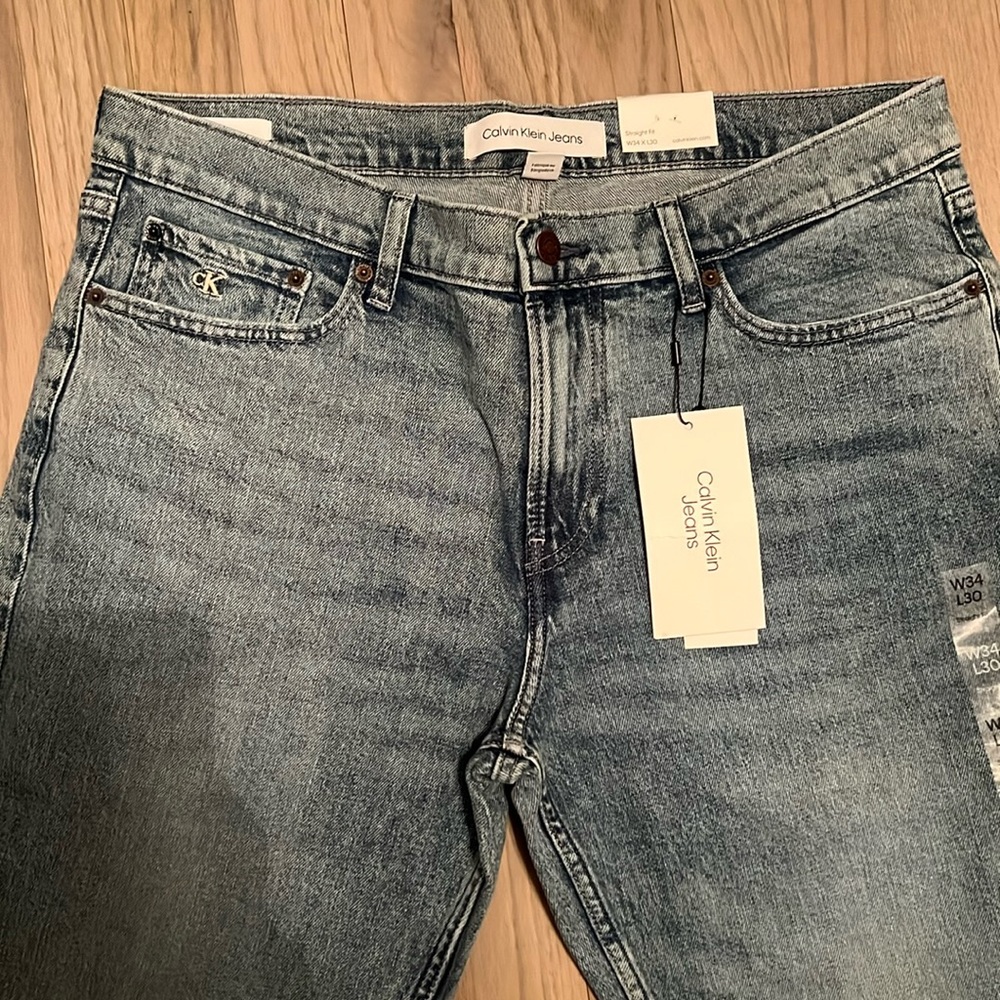 Men's Calvin Klein jeans.